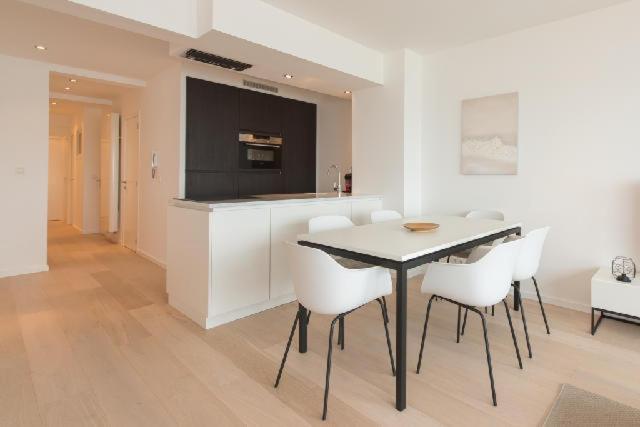 Prachtig Zeezicht Appartement Ostende Exteriér fotografie